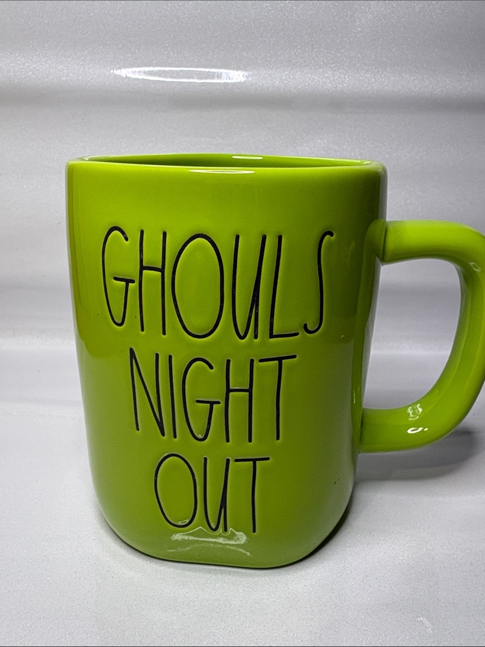 Rae Dunn Halloween Ghouls Night Out Ceramic Coffee Mug